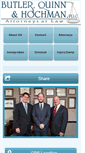 Mobile Screenshot of butlerandquinn.com